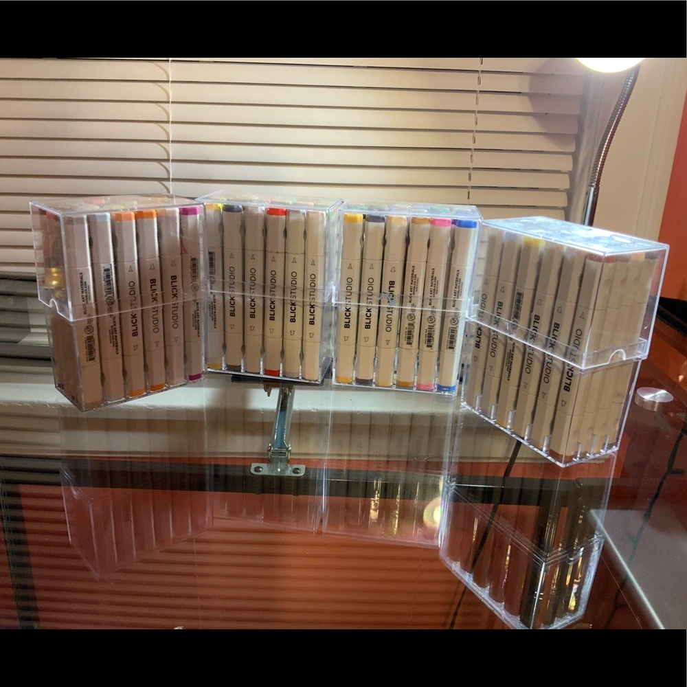 Blick studio brush markers